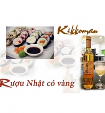 RƯỢU MƠ VẢY VÀNG KIKKOMAN 500ML